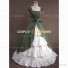 Lady Colonial Princess Fairytale Old West Saloon Girls Prom Dress Green