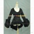 Renaissance Faire Victorian Style Blouse Theatrical Gothic Brocaded Black Blouse