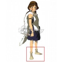 Princess Mononoke San White Shoes Cosplay Boots