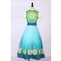 Frozen Fever Anna Birthday Party Cosplay Costume