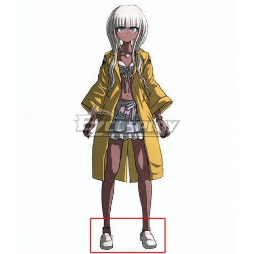 Danganronpa V3: Killing Harmony Angie Yonaga White Cosplay Shoes