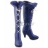 Sailor Moon Sailor Saturn Tomoe Hotaru Saturn Blue purple Shoes Cosplay Boots