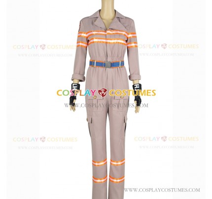 Ghostbusters Cosplay Abby Yates Patty Tolan Costume Jumpsuit