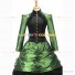 Gothic Victorian Marie Antoinette Theater Layered Evening Gown Green Dress