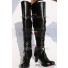 Black Butler Undertaker Cosplay Shoes Boots Custom Made