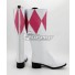 Mighty Morphin' Power Rangers Mei Ptera Ranger White Shoes Cosplay Boots