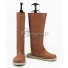 Naruto Yagura Light Brown Shoes Cosplay Boots