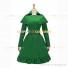 Classic Victorian Gothic Cape Coat Reenactment Dark Green Dress