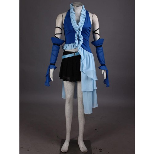 Final Fantasy X 2 Singing Yuna Cosplay Costume