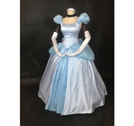 Cinderella Princess Dress Bandage Cosplay Costume