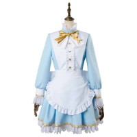 Love Live Sunshine Aqours Mari Ohara Wonderland Alice Cosplay Costume