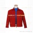 Smallville Cosplay Clark Kent Costume Red Denim Jacket Coat