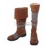 Fallout Preston Garvey Brown Shoes Cosplay Boots