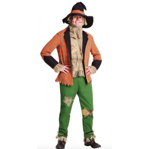 The Wizard Of Oz Scarecrow Male Cosplay Costume