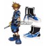 Kingdom Hearts Sora Blue and Black Cosplay Shoes