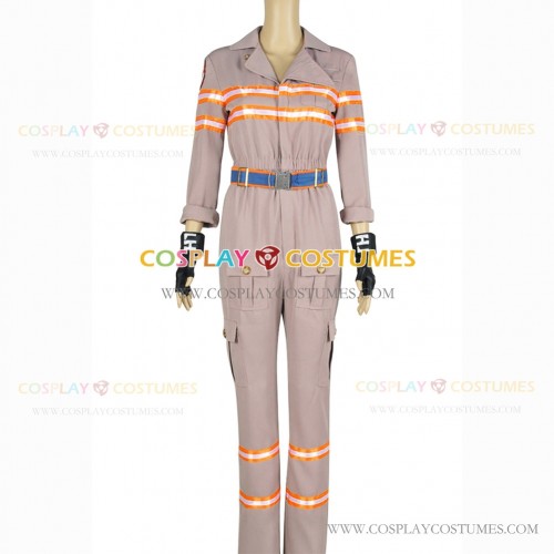 Ghostbusters Cosplay Abby Yates Patty Tolan Costume Jumpsuit