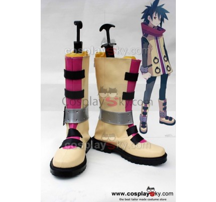 Phantom Brave - Ash Cosplay Boots Custom Made