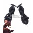 Overwatch OW Black Cat Dva Hana Song Skin Black Cosplay Shoes