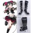 Love Live Nico Yazawa Black Shoes Cosplay Boots