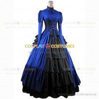 Medieval Steampunk Vampire Theatrical Premium Quality Costume Dress