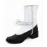 Persona 5 Lavenza Black White Shoes Cosplay Boots