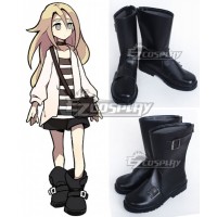 Angels Of Death Satsuriku No Tenshi Ray Rachel Gardner Black Shoes Cosplay Boots