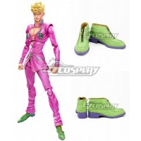 JoJo's Bizarre Adventure Vento Aureo Giorno Giovanna Green Cosplay Shoes