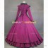 Renaissance Faire Victorian Style Adult Fancy Dress Evening Gown Mauve