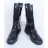 Rogue One A Star Wars Story Captain Cassian Andor Black Shoes Cosplay Boots