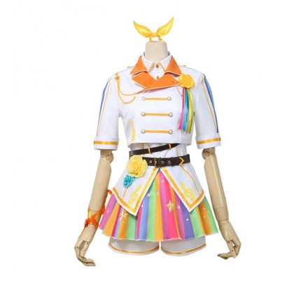 BanG Dream PoppinParty 9th Single Yamabuki Saaya Cosplay Costume