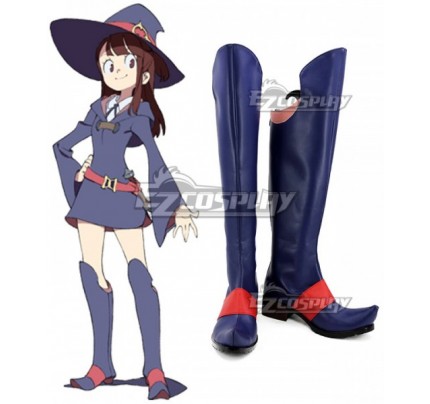 Little Witch Academia Atsuko Kagari Shoes Cosplay Boots