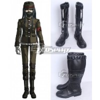 Danganronpa V3: Korekiyo Shinguji Black Shoes Cosplay Boots