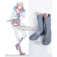 Aichuu Ichu Mutsuki Kururugi Gray Shoes Cosplay Boots