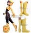 Disney Big Hero 6 Go Go Tomago Yellow Shoes Cosplay Boots