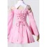 Re Zero Starting Life In Another World Emilia Pink Dress Cosplay Costume