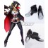 BlazBlue: Calamity Trigger Kagura Mutsuki Black and Gray Shoes Cosplay Boots