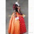 Alice In Wonderland Cosplay Queen Of Hearts Costume Red Dress