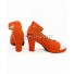 Kirakira PreCure A La Mode Cure Custard Himari Arisugawa Orange White Cosplay Shoes