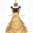 Steampunk Southern Belle Saloon Girls Theater Ruffles Golden Dress Evening Gown