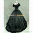 Southern Belle Ball Gown Reenactment Lolita Dress Halloween Costume Black