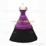 Reenactment Gothic Lolita Civil War Victorian Ball Gown Purple Dress