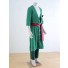 One Piece Roronoa Zoro Cosplay Costume (Green)