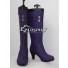 Dangan Ronpa Kyoko Kirigiri Purple Cosplay Boots