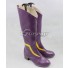 Sword Art Online ALfheim Online SAO ALO Konno Yuuki Mother's Rosario Purple Shoes Cosplay Boots