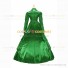 Victorian Gothic Lolita Reenactment Rococo Southern Belle Green Ball Gown Dress