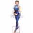 Street Fighter Chun Li Blue Cosplay Shoes