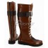 The Legend of Heroes Trails of Cold Steel Rean Schwarzer Brown Shoes Cosplay Boots