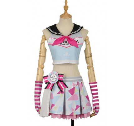 Love Live SunShine Aqours Yoshiko Tsushima Cheer Girl Ver Cosplay Costume