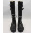 Sword Art Online Gun Gale Online SAO GGO Death Gun Black Shoes Cosplay Boots