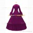 Southern Belle Retro Gothic Lolita Falbala Evening Ball Gown Rose Dress